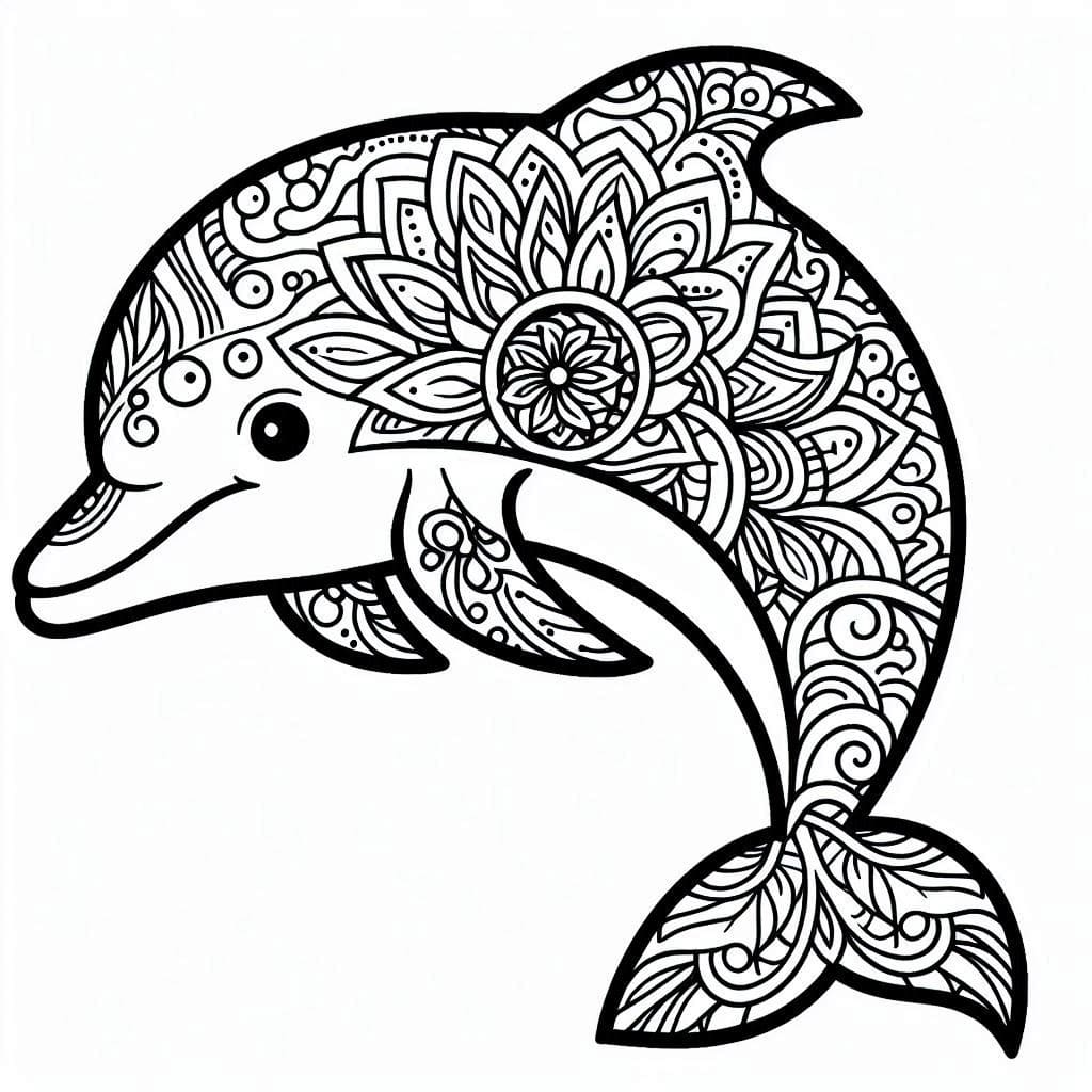 Mandalas Dauphin 1